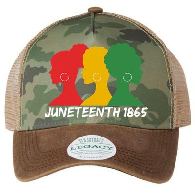 Juneteenth 1865 African Pride Legacy Tie Dye Trucker Hat