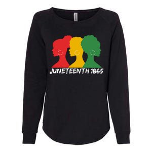 Juneteenth 1865 African Pride Womens California Wash Sweatshirt