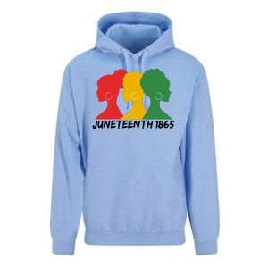 Juneteenth 1865 African Pride Unisex Surf Hoodie