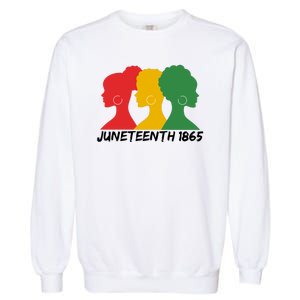 Juneteenth 1865 African Pride Garment-Dyed Sweatshirt