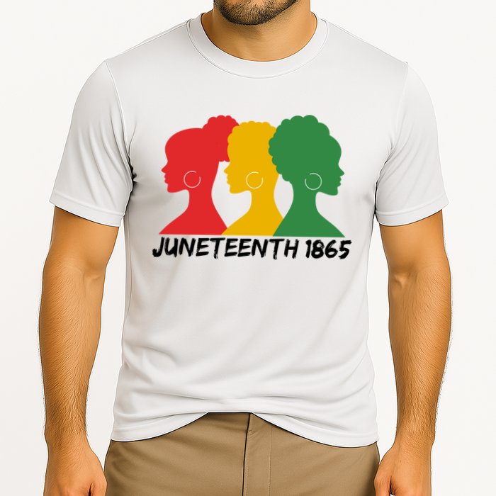 Juneteenth 1865 African Pride Cooling Performance Crew T-Shirt