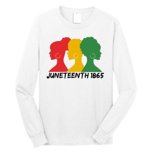 Juneteenth 1865 African Pride Long Sleeve Shirt