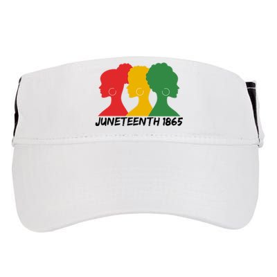 Juneteenth 1865 African Pride Adult Drive Performance Visor