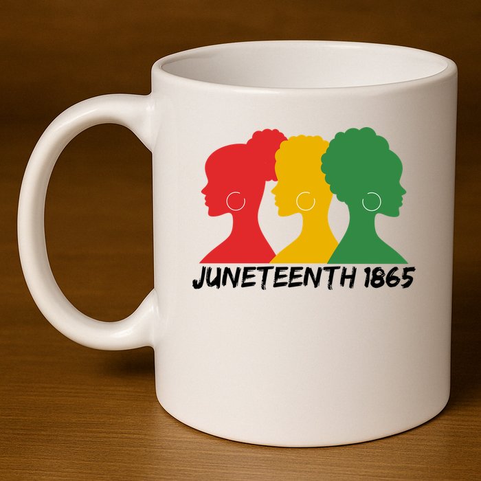 Juneteenth 1865 African Pride 11oz C Handle Ceramic Mug