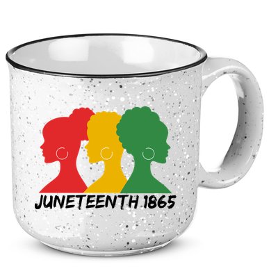 Juneteenth 1865 African Pride 15oz Campfire Ceramic Mug