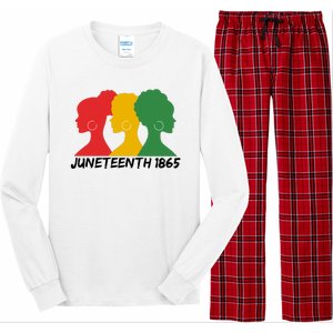 Juneteenth 1865 African Pride Long Sleeve Pajama Set