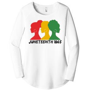 Juneteenth 1865 African Pride Women's Perfect Tri Tunic Long Sleeve Shirt