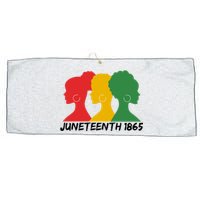 Juneteenth 1865 African Pride Large Microfiber Waffle Golf Towel