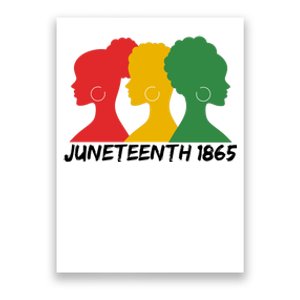 Juneteenth 1865 African Pride Poster