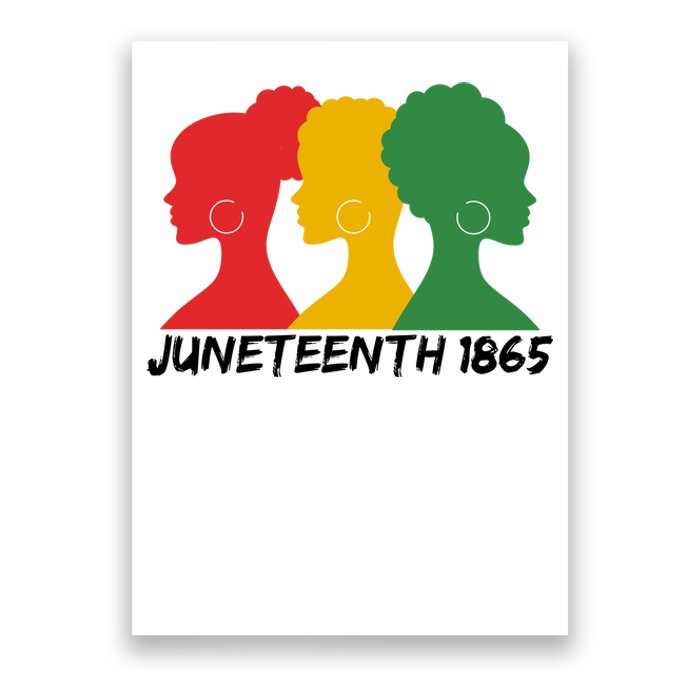 Juneteenth 1865 African Pride Poster