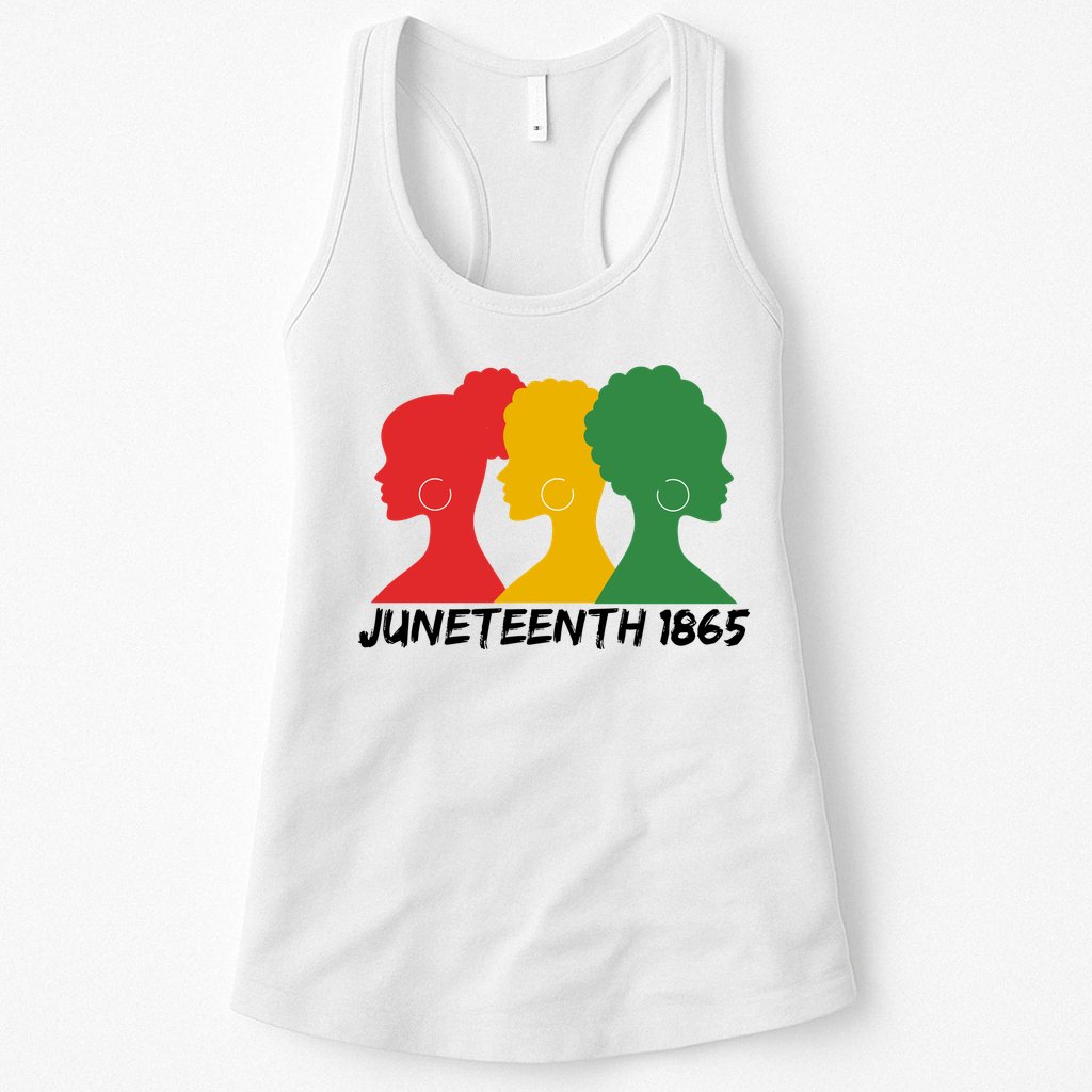 Juneteenth 1865 African Pride Womens Tank Top