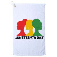 Juneteenth 1865 African Pride Platinum Collection Golf Towel