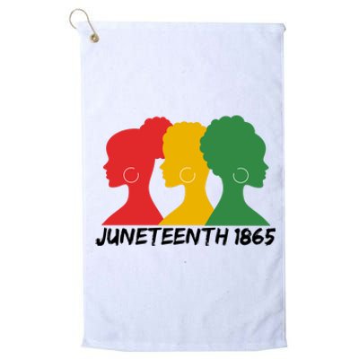 Juneteenth 1865 African Pride Platinum Collection Golf Towel