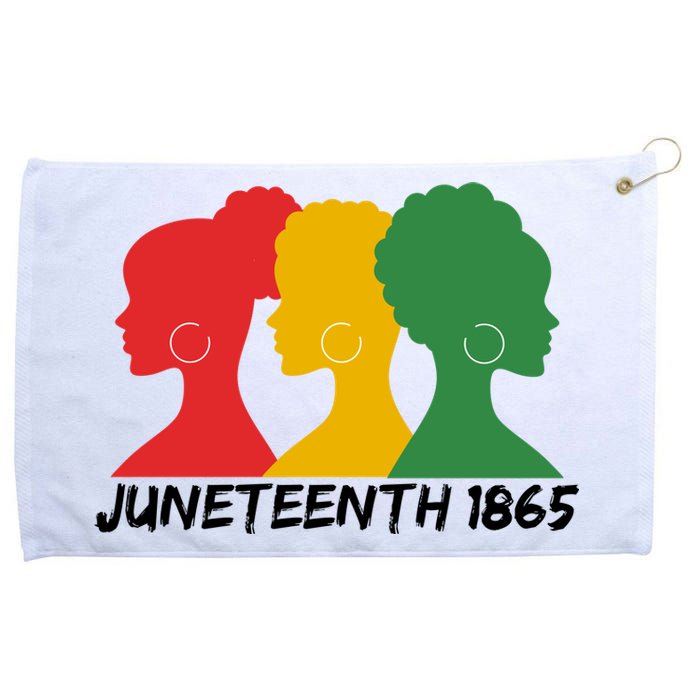 Juneteenth 1865 African Pride Grommeted Golf Towel