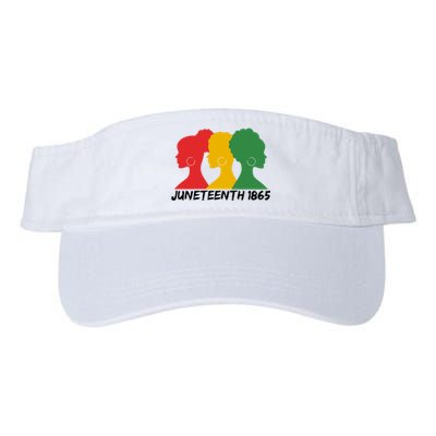 Juneteenth 1865 African Pride Valucap Bio-Washed Visor