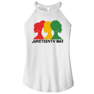 Juneteenth 1865 African Pride Women's Perfect Tri Rocker Tank