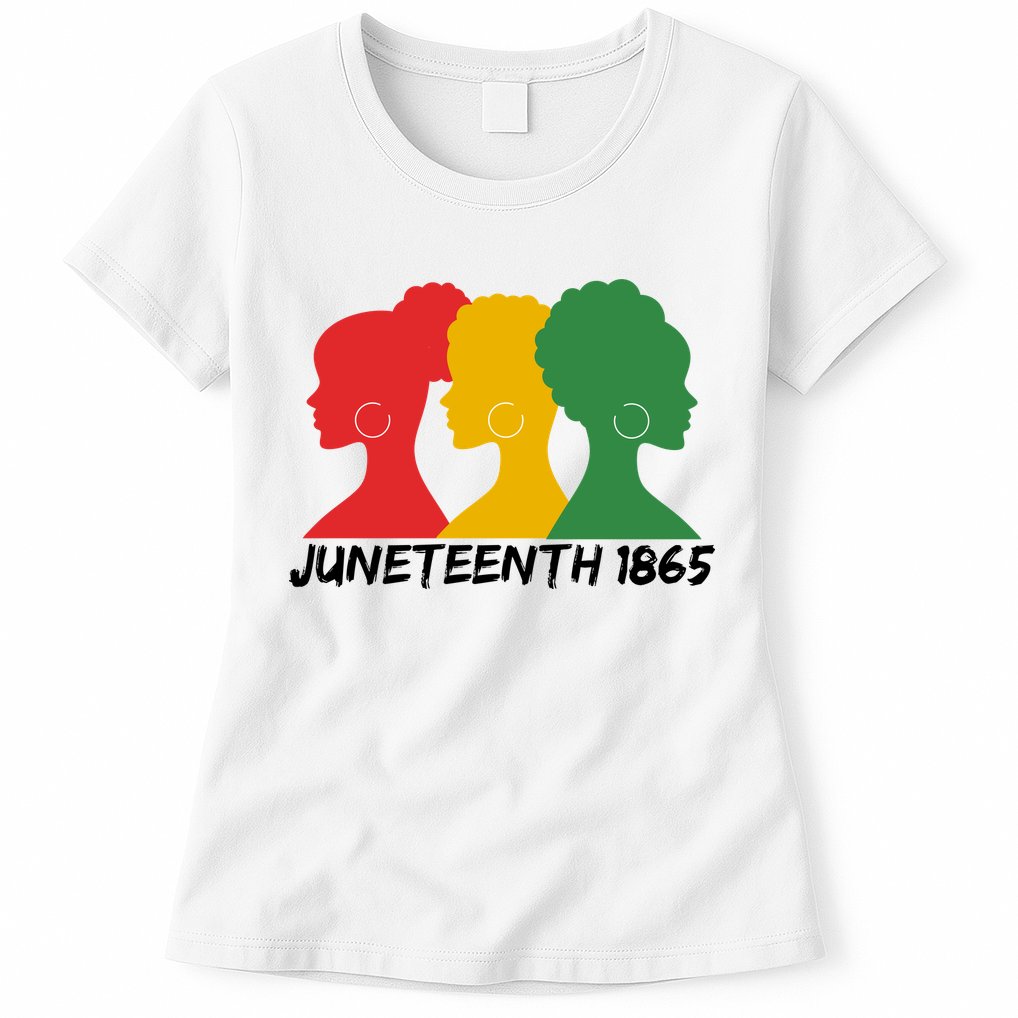 Juneteenth 1865 African Pride Womens T-Shirt