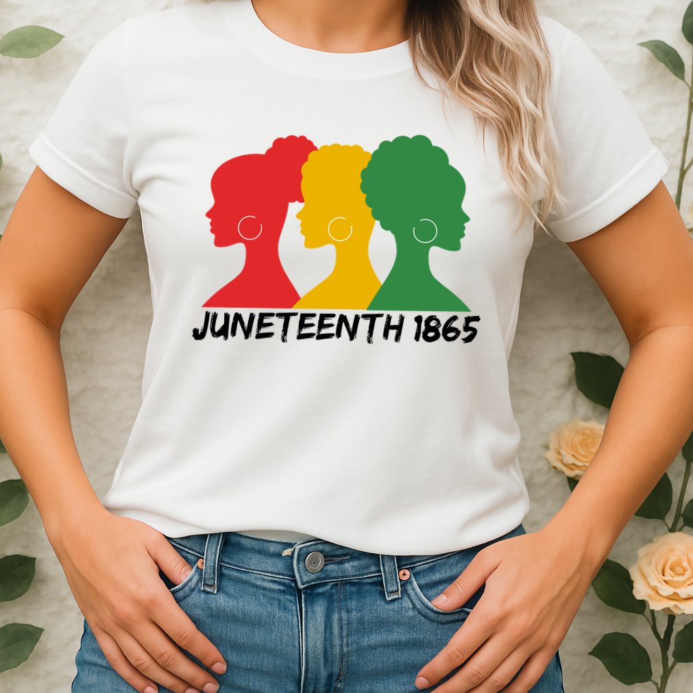Juneteenth 1865 African Pride Womens T-Shirt