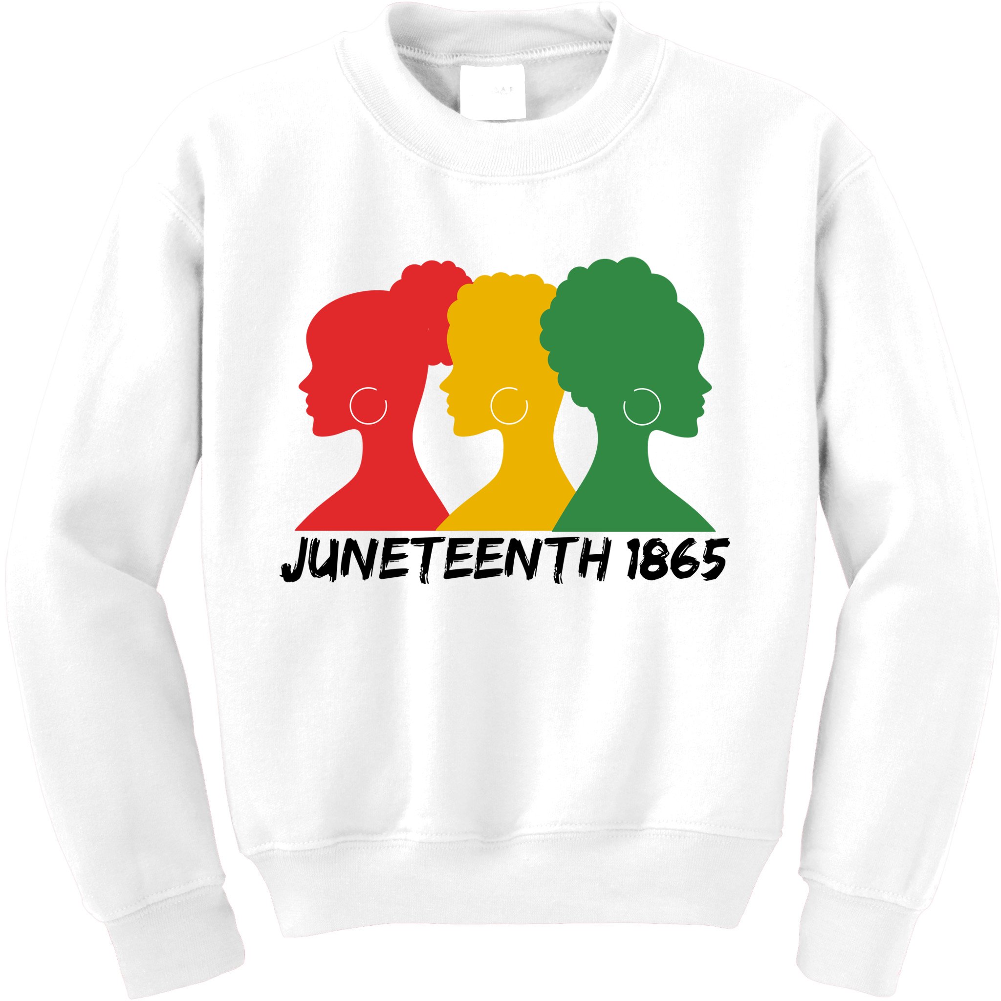 Juneteenth 1865 African Pride Kids Sweatshirt