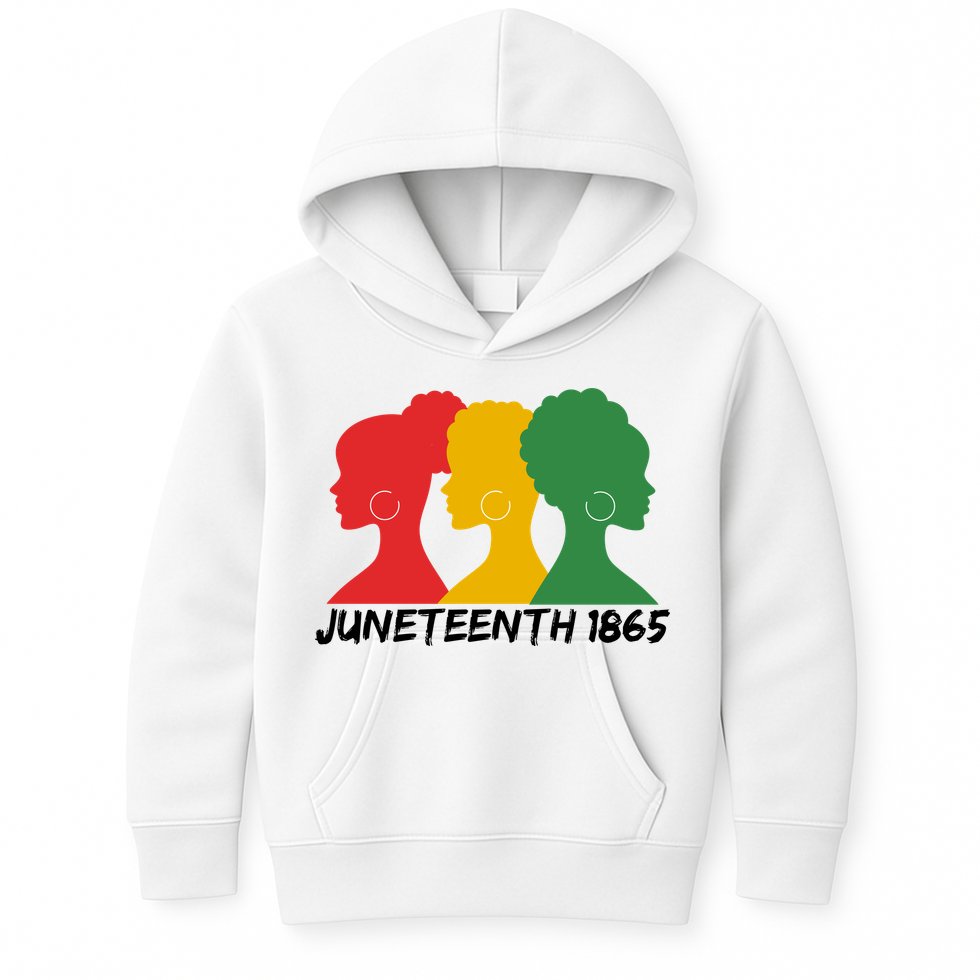 Juneteenth 1865 African Pride Kids Hoodie
