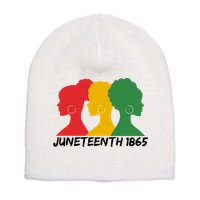Juneteenth 1865 African Pride Short Acrylic Beanie
