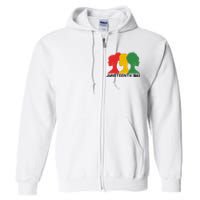 Juneteenth 1865 African Pride Full Zip Hoodie