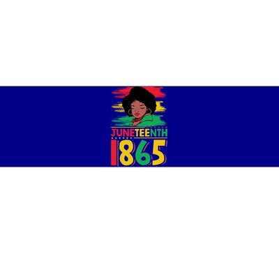 Juneteenth 1865 Black African Cool Gift Bumper Sticker