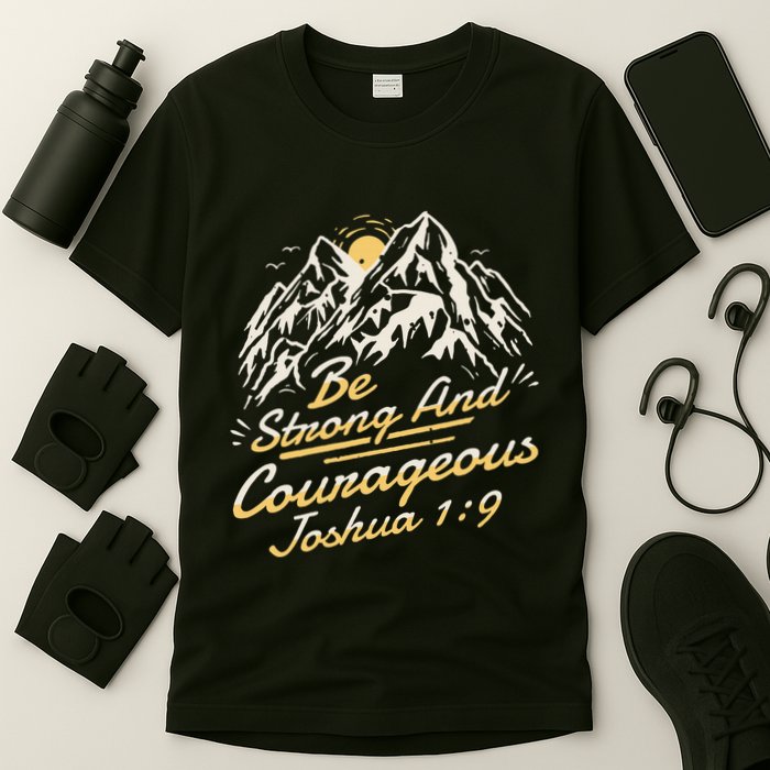 Joshua 19 Be Strong And Courageous T-Shirt