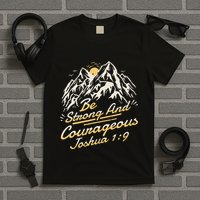 Joshua 19 Be Strong And Courageous T-Shirt