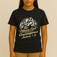 Joshua 19 Be Strong And Courageous T-Shirt