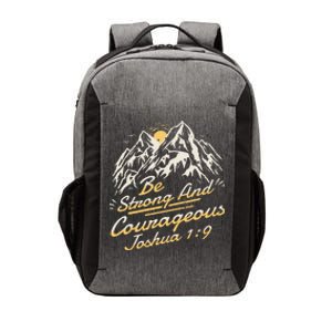 Joshua 19 Be Strong And Courageous Vector Backpack