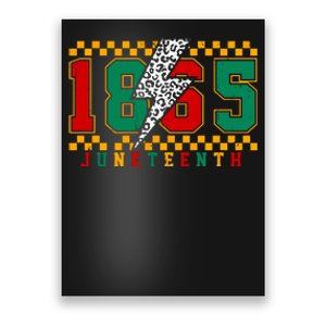 Juneteenth 1865 Black History Month Black Proud Poster