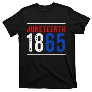 Juneteeth 1865 Black African American History T-Shirt