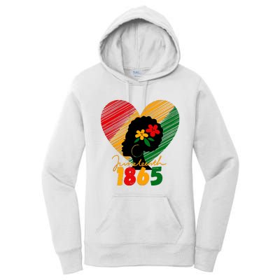 Juneteenth 1865 Black Gift History Women's Pullover Hoodie