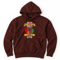 Juneteenth 1865 Because My Ancestors Weren't Free In 1776 Hoodie
