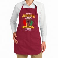 Juneteenth 1865 Because My Ancestors Weren't Free In 1776 Apron