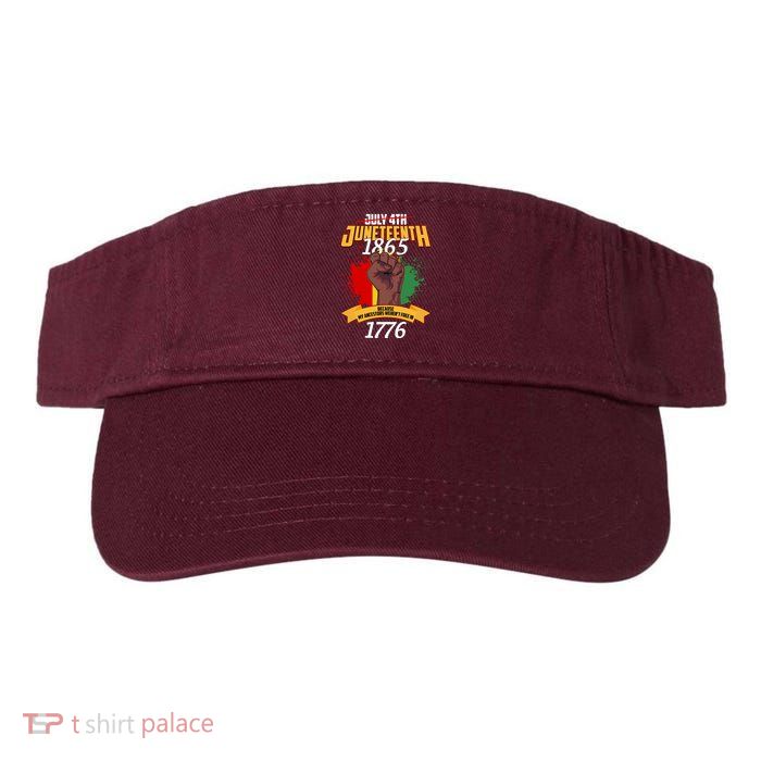 Juneteenth 1865 Because My Ancestors Weren't Free In 1776 Visor