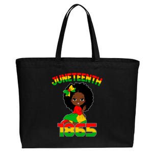 Juneteenth 1865 Blm Independence African Freedom Gift Cotton Canvas Jumbo Tote