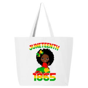 Juneteenth 1865 Blm Independence African Freedom Gift 25L Jumbo Tote