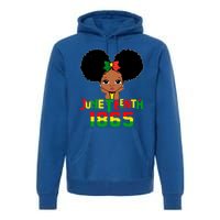 Juneteenth 1865 Blm Independence Freedom African Gift Premium Hoodie