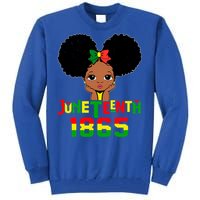 Juneteenth 1865 Blm Independence Freedom African Gift Tall Sweatshirt