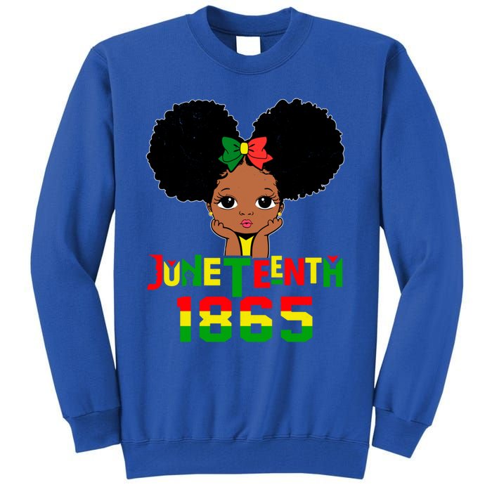 Juneteenth 1865 Blm Independence Freedom African Gift Tall Sweatshirt