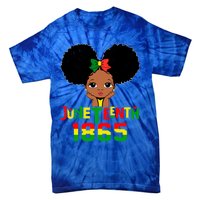 Juneteenth 1865 Blm Independence Freedom African Gift Tie-Dye T-Shirt