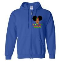 Juneteenth 1865 Blm Independence Freedom African Gift Full Zip Hoodie