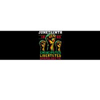 Juneteenth 1865 Black History African American Freedom Bumper Sticker