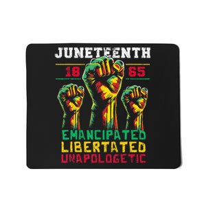 Juneteenth 1865 Black History African American Freedom Mousepad