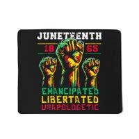 Juneteenth 1865 Black History African American Freedom Mousepad