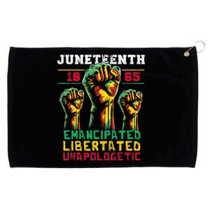 Juneteenth 1865 Black History African American Freedom Grommeted Golf Towel