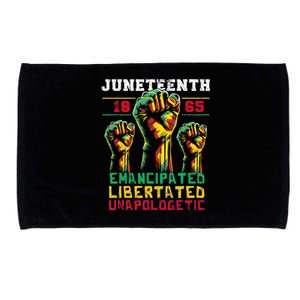 Juneteenth 1865 Black History African American Freedom Microfiber Hand Towel