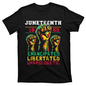 Juneteenth 1865 Black History African American Freedom T-Shirt